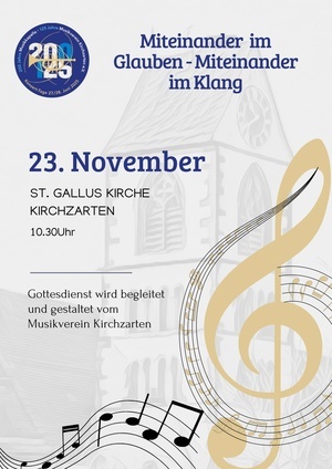 Musikverein Kirchzarten Festgottestdienst